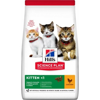 Hill's Science Plan Kitten Dry Food for Juvenile Cats with Chicken 300gr Hill's Science Plan Kitten Dry Food for Juvenile Cats with Chicken 300gr