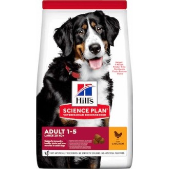 Hill's Science Plan Adult Large 18kg Dry Food for Adult Large Breed Dogs with Chicken Hill's Science Plan Adult Large 18kg Dry Food for Adult Large Breed Dogs with Chicken