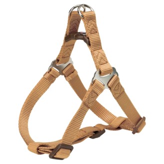 Premium One Touch Harness,M:50-65cm/20mm,caramel
